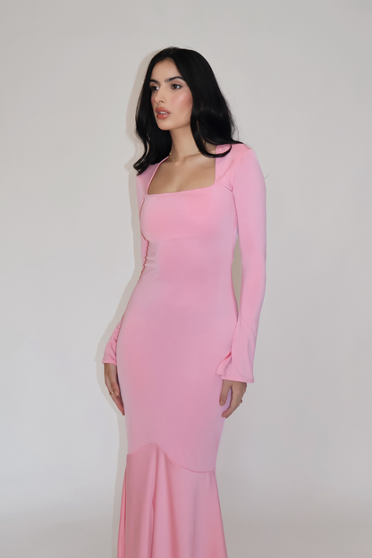 MARTINI DRESS - (Flamingo)