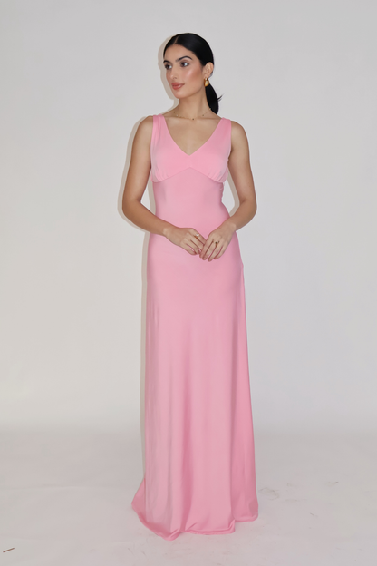 PROSECO DRESS - (Flamingo)