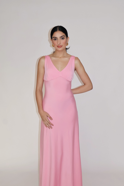 PROSECO DRESS - (Flamingo)