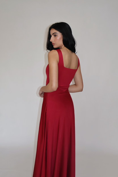 ROSÉ DRESS - (Cherry)