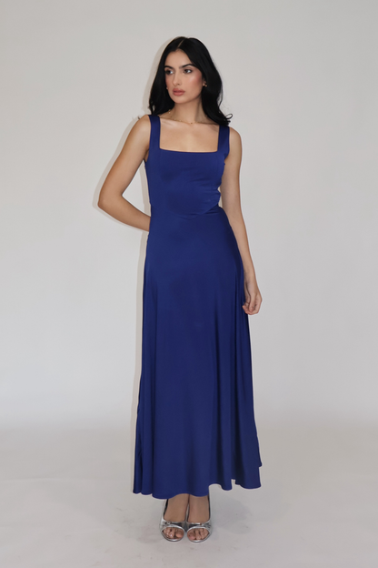 ROSÉ DRESS - (Navy)